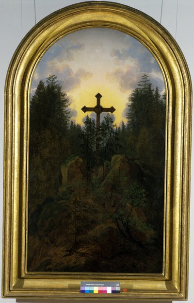 Croce nelle montagne da Caspar David Friedrich