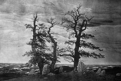 Dolmen sul mare da Caspar David Friedrich