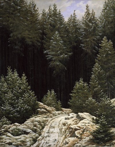 Neve precoce da Caspar David Friedrich