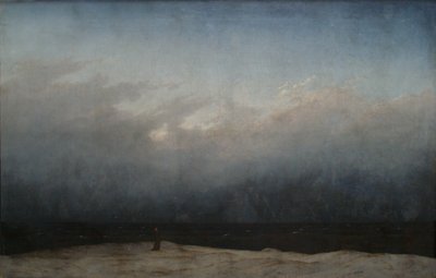 Tedesco: Der Mönch am Meer Il monaco sul mare da Caspar David Friedrich