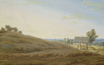Capanna con un pozzo a Rugen da Caspar David Friedrich