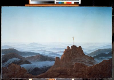 Paesaggio di mattina sui Monti dei Giganti da Caspar David Friedrich