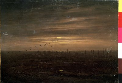Le reti da pesca da Caspar David Friedrich