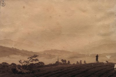 Mattina nebbiosa da Caspar David Friedrich