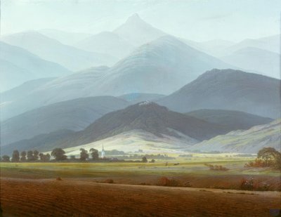 Paesaggio dei Monti dei Giganti da Caspar David Friedrich