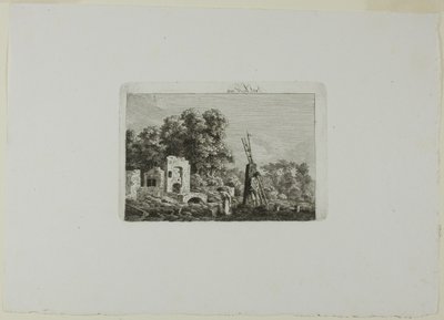 Scena di un incendio da Caspar David Friedrich