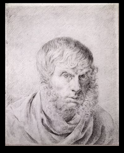 Autoritratto, c.1810 da Caspar David Friedrich