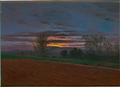 Campo arato da Caspar David Friedrich