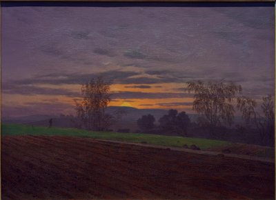 Campo arato da Caspar David Friedrich