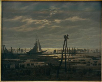 Spiaggia paludosa da Caspar David Friedrich