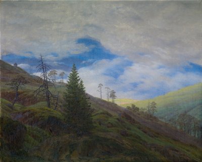 Raggio di sole nei Monti dei Giganti da Caspar David Friedrich