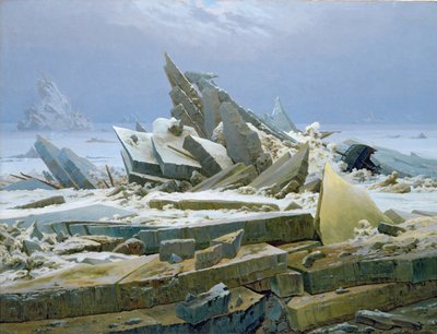 Il Mare Polare da Caspar David Friedrich