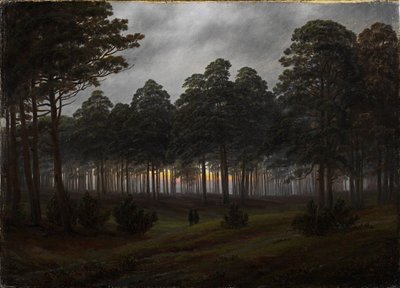 Le ore del giorno: La sera da Caspar David Friedrich