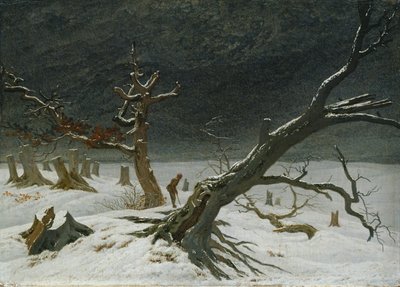 Paesaggio invernale da Caspar David Friedrich