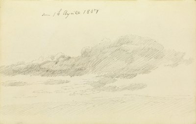 Studio sul cloud da Caspar David Friedrich