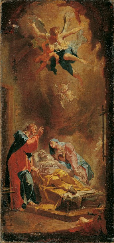 La morte di San Giuseppe da Caspar Franz Sambach