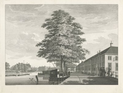 Veduta della Casa di Carità per Anziani e Anziane ad Amsterdam da Caspar Jacobsz. Philips