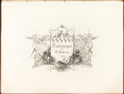 Radirungen da Caspar Johann Nepomuk Scheuren