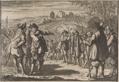 Rivolta dei contadini inglesi, 1645 da Caspar Luyken (attributed to)