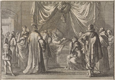 Letto di morte di Maria de