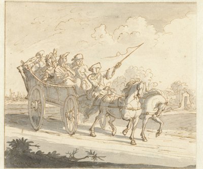 Il carro dei contadini da Caspar Luyken