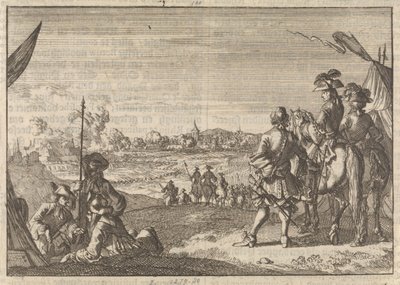 Conquista di Nimega da parte dei francesi, 1672 da Caspar Luyken