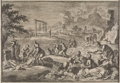 La Carestia in Germania, 1637 da Caspar Luyken