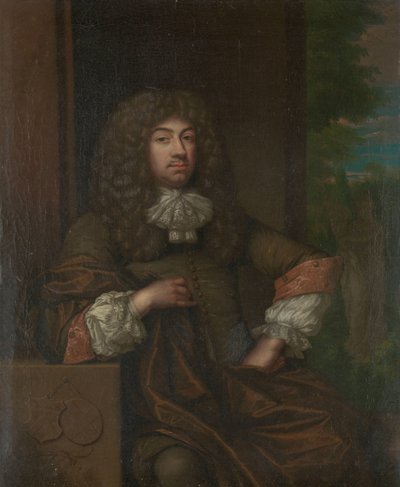 Ritratto di Jan Boudaen Courten (1635-1716), signore di St. Laurens, Schellach e Popkensburg, giudice e assessore di Middelburg da Caspar Netscher (copy after)