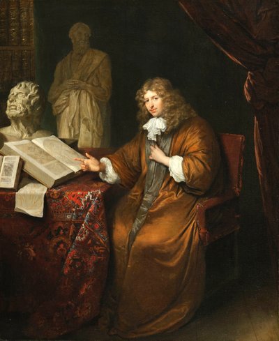Ritratto del Collezionista Abraham van Lennep da Caspar Netscher