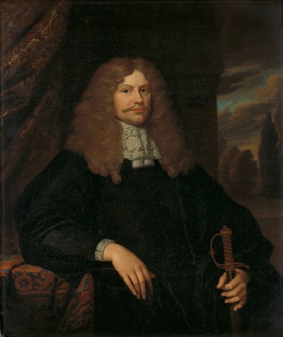 Ritratto di Cornelis Backer, consigliere, assessore e colonnello della milizia di Amsterdam da Caspar Netscher