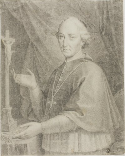 Ritratto di ecclesiastico da Caspar Netscher