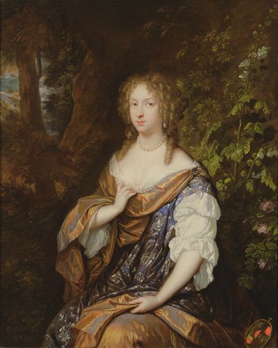 Ritratto di Sara Nuyts, moglie di Lambert Witsen da Caspar Netscher