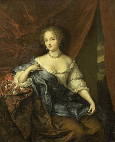 Ritratto di una donna, forse un membro della famiglia van Citters da Caspar Netscher