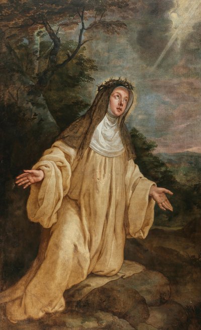 Santa Caterina da Siena da Caspar de Crayer