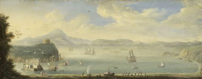 Veduta del Golfo di Napoli da Caspar van Wittel (circle of)