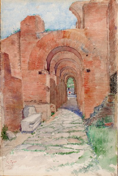Architetture del Palazzo di Nerone, 1933 da Cass Gilbert
