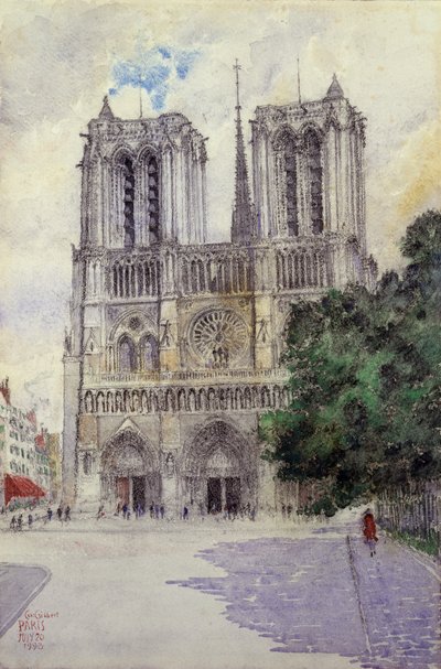 Cattedrale di Notre Dame, Parigi da Cass Gilbert