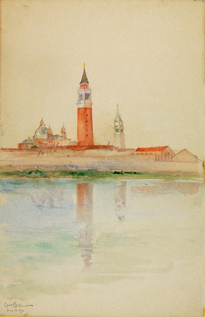 San Giorgio Maggiore, Venezia, 1898 da Cass Gilbert