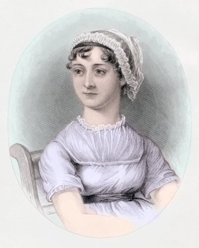 Ritratto di Jane Austen (c.1850) da Cassandra (after) Austen