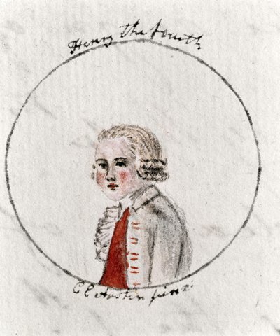 Enrico IV, c.1790 da Cassandra Austen
