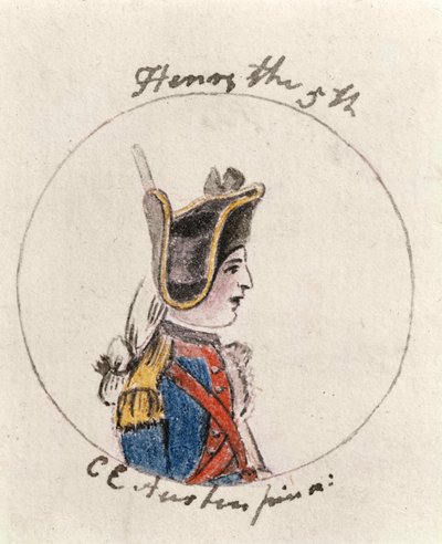 Enrico V, c.1790 da Cassandra Austen