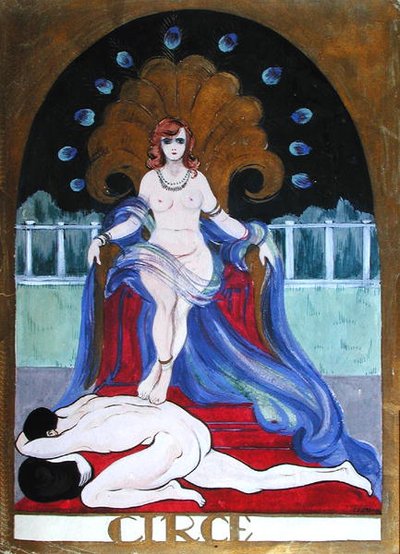 Circe, c.1900-20 da Castana Castana