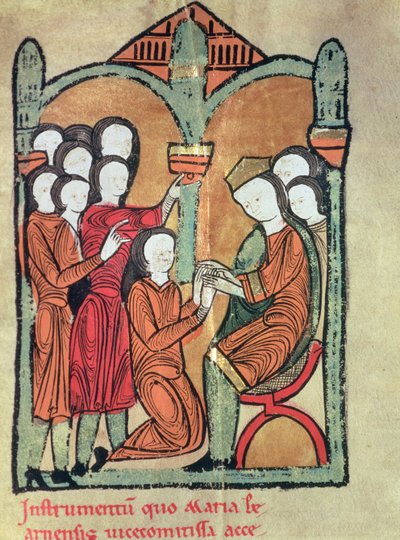 La Contessa di Béarn giura fedeltà ad Alfonso II d
