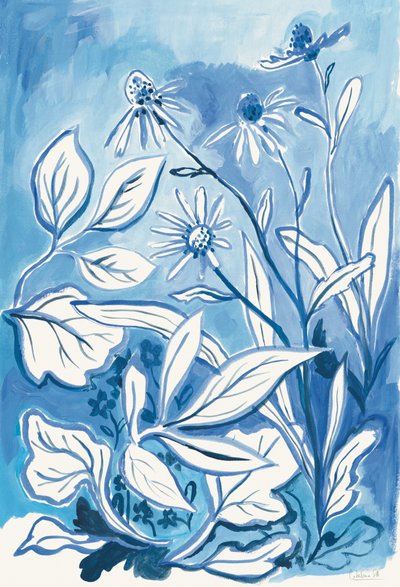 Giardino botanico blu da Catalina Somolinos