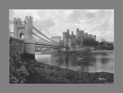 Castello e ponti di Conway, c1900 da Catherall and Pritchard