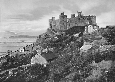 Castello di Harlech, c1896 da Catherall and Pritchard