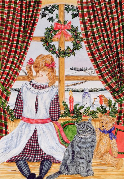 Mattina di Natale alla finestra da Catherine Bradbury