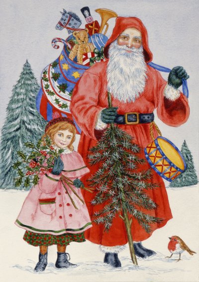 Babbo Natale e il suo aiutante da Catherine Bradbury