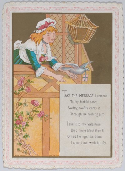 Valentine, 1874 da Catherine Greenaway
