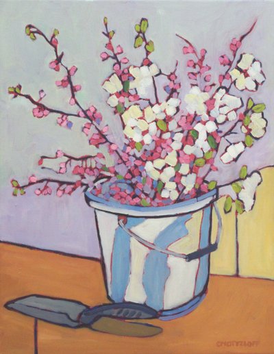 Secchio di primavera, 2023 da Catherine J Martzloff